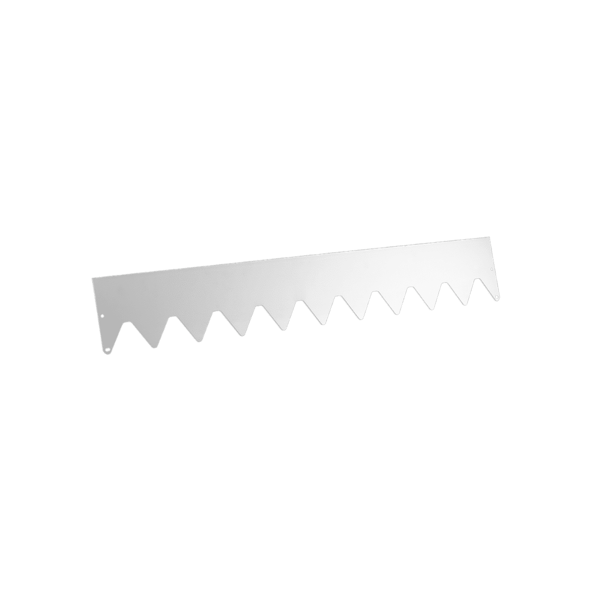 Rabattkant i aluminium Höjd 100mm