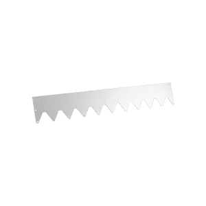 Rabattkant i aluminium Höjd 100mm