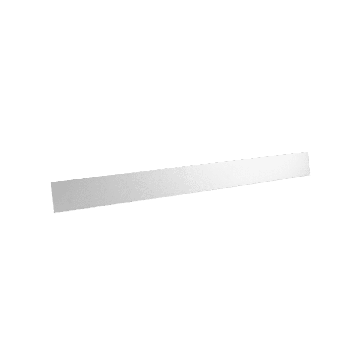 Rabattkant i aluminium rak Höjd 160mm
