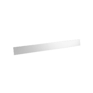 Rabattkant i aluminium rak Höjd 160mm