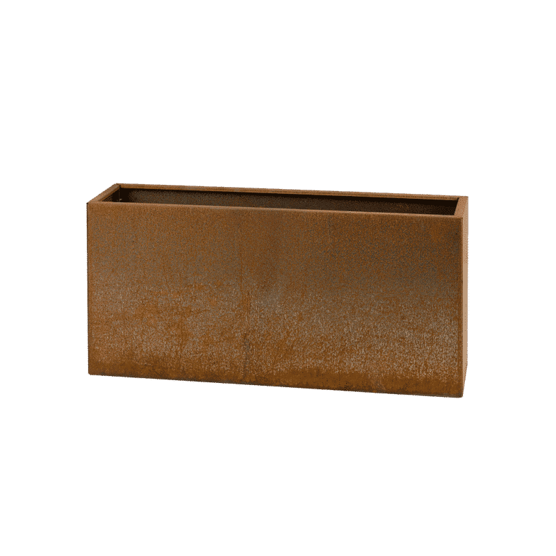 Planteringskärl- Corten 120x30x60