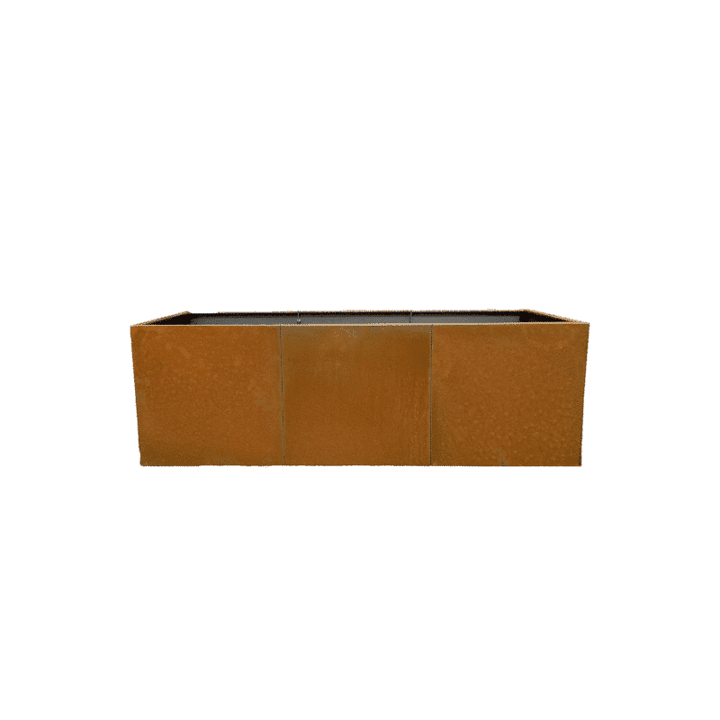 Planteringskärl- Corten 165x55x55