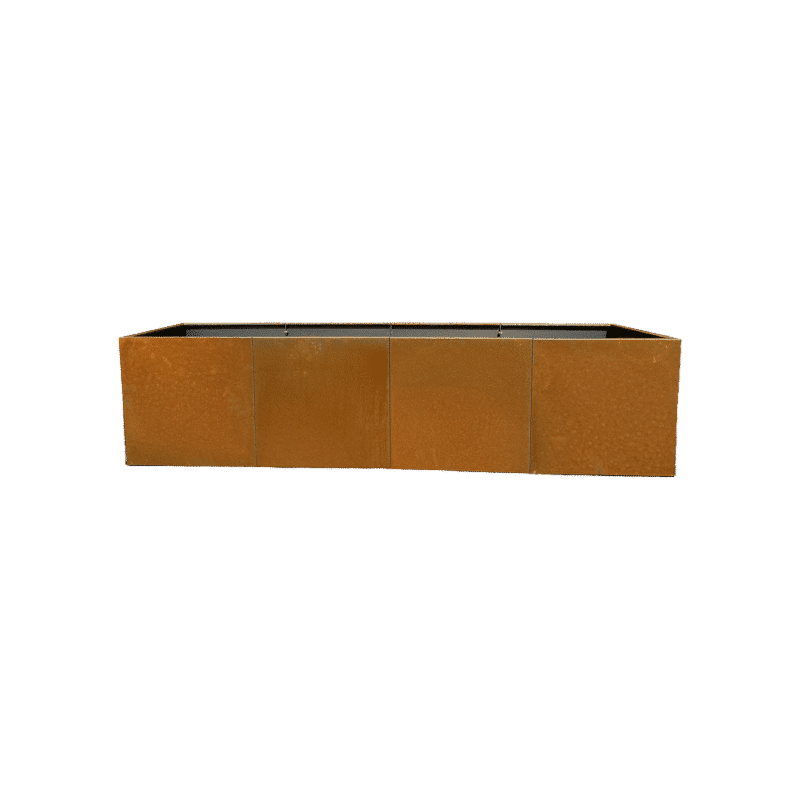 Planteringskärl- Corten 220x55x55