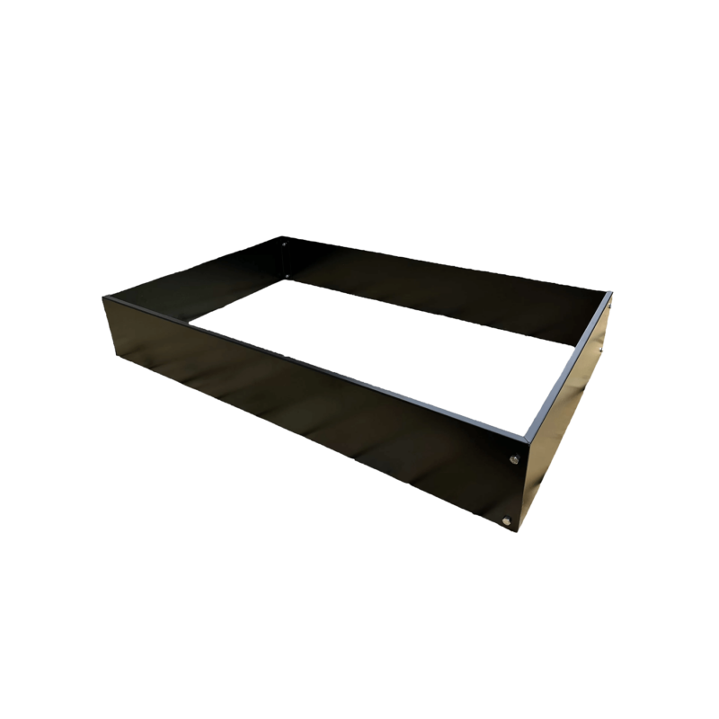 Odling / Planteringsram Svartlackerad