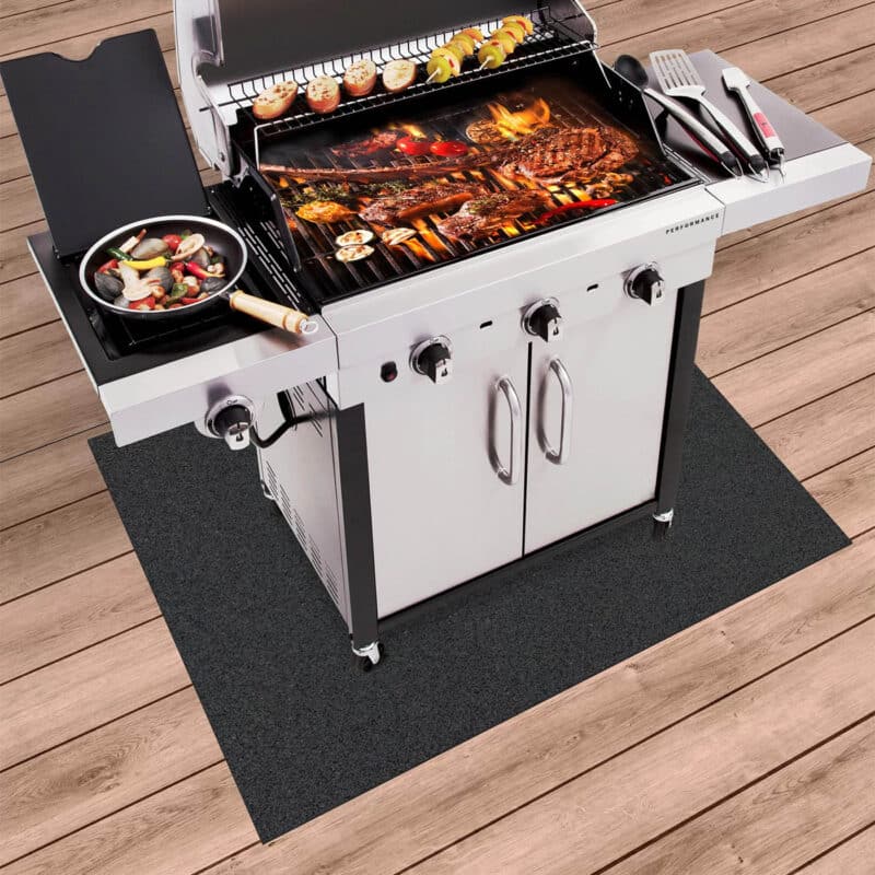 Grillmatta - Stänkskydd
