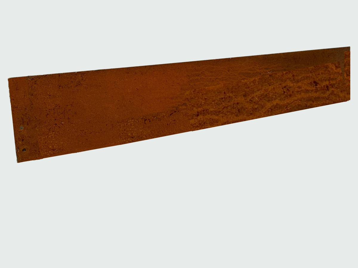 Rabattkant i Corten