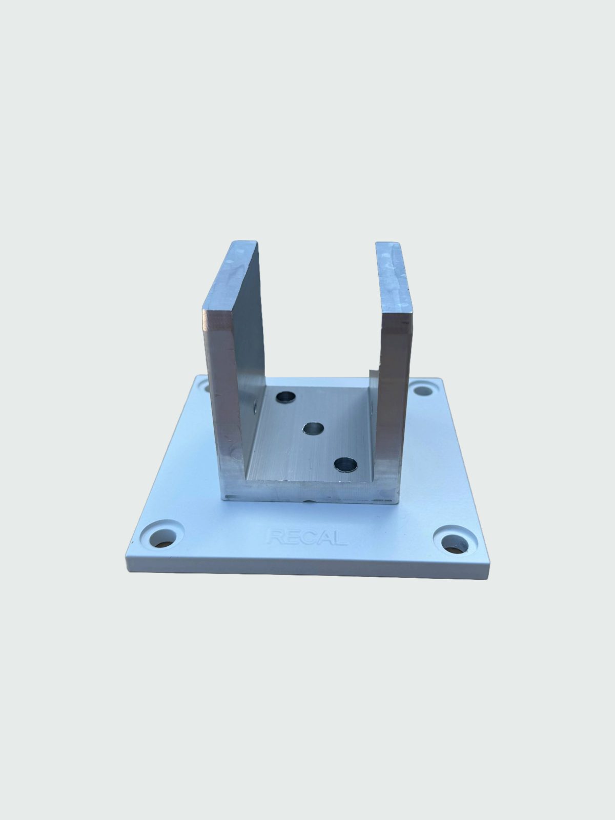 Stolpfot till Staketstolpe - Platta 120x120mm - Bild 3