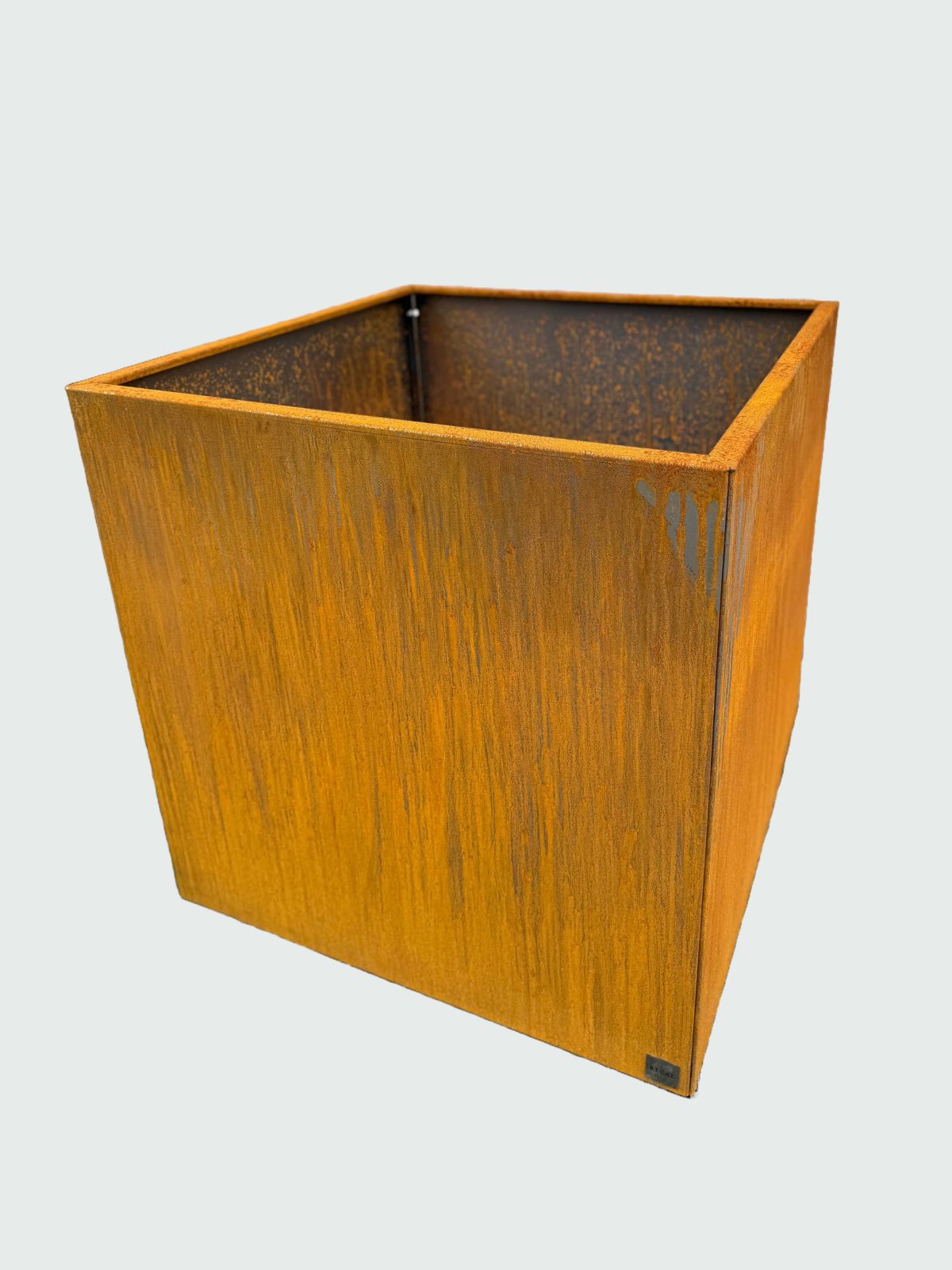Planteringskärl- Corten 80x80x80