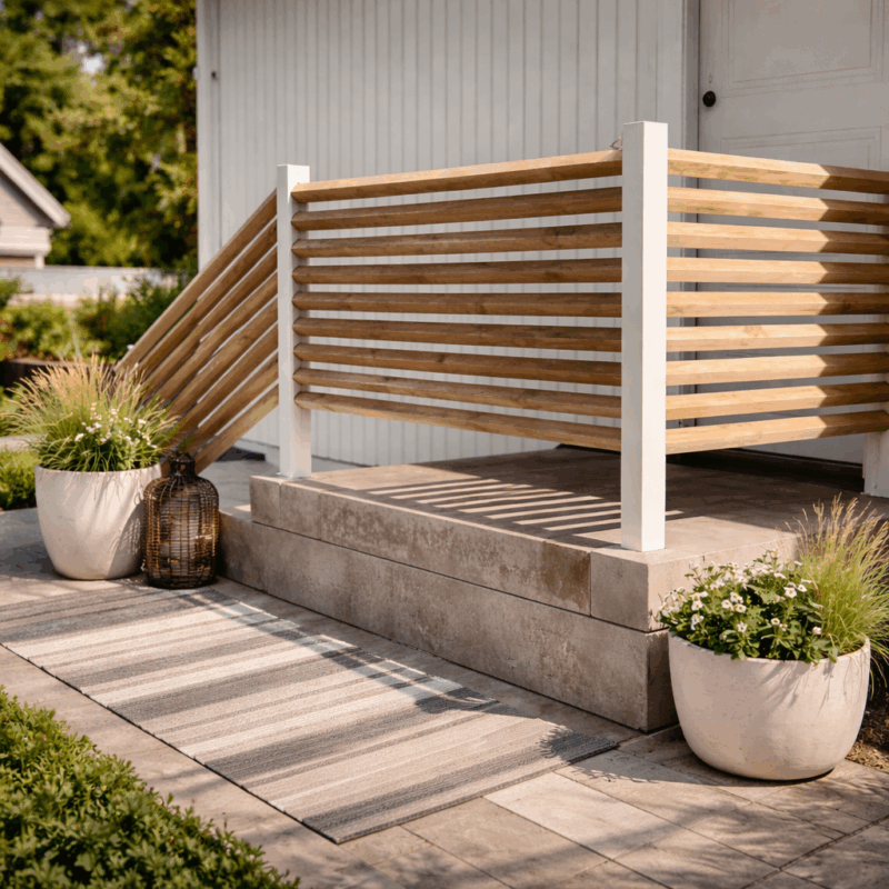 Trappräcke - Bolmen Staketstolpe för trappa