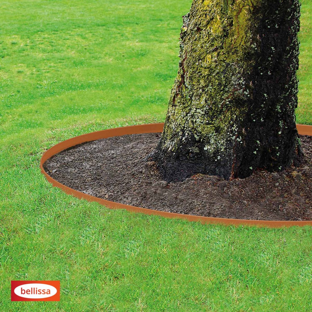 Rabattkant i Corten- Dubbelbockad överkant - Längd: 115 cm Höjd: 13 cm - Bild 3